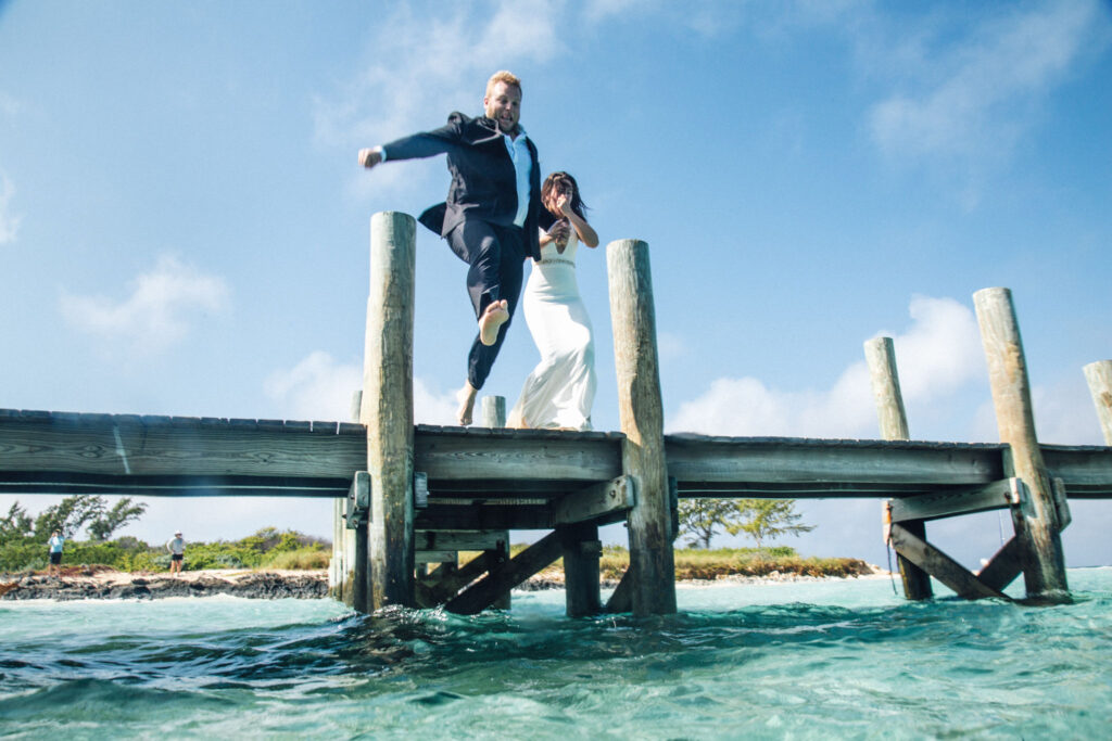 Our Trash the Dress Session at Honeymoon Harbour