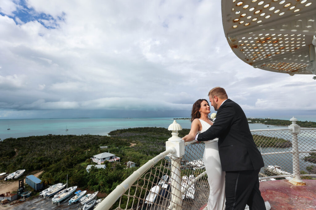 Cole + Emily Crews at Elbow Reef Lighthouse