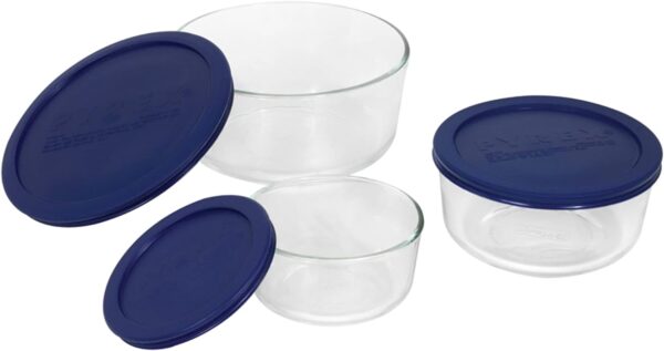 Pyrex Simply Store 6-Pc Glass Food Storage Container - Image 3