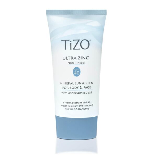 TiZO® Ultra Zinc | Non Tinted | Broad Spectrum SPF 40 for face and body