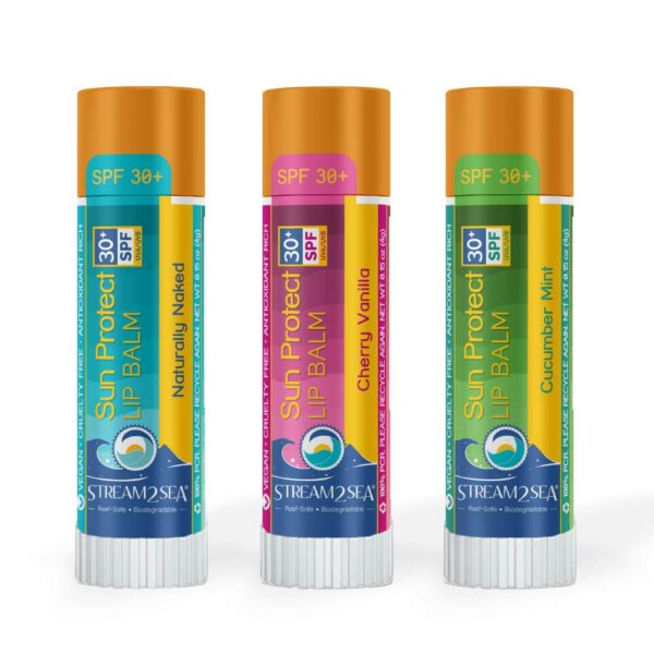 STREAM 2 SEA SPF 30 Organic Lip Balm Set