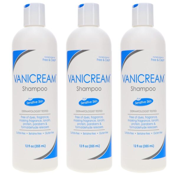 Vanicream Shampoo For Sensitive Skin 12 OZ