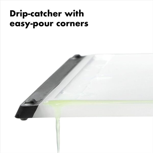 OXO Good Grips Plastic Utility Cutting Board - Image 4