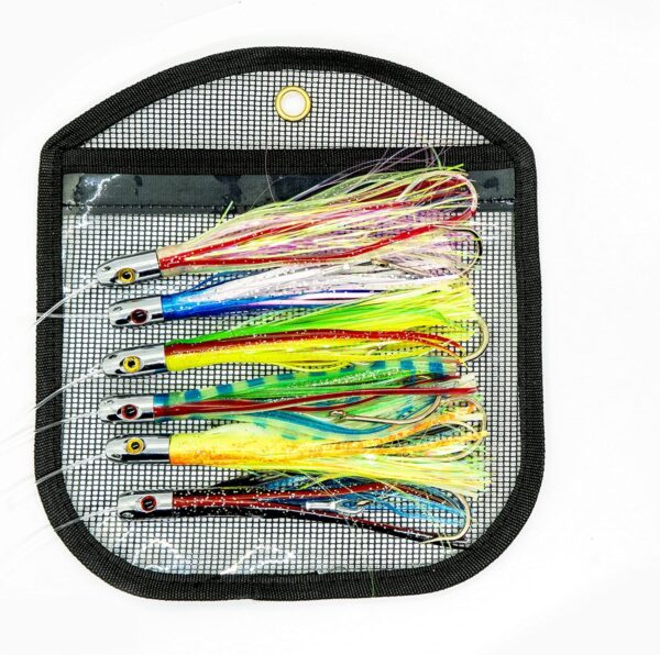 Bimini Lures Jet Head Octopus Skirts Trolling Lure Set!